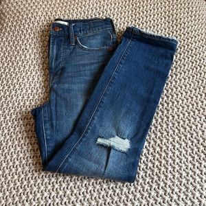 Madewell perfect vintage crop jean